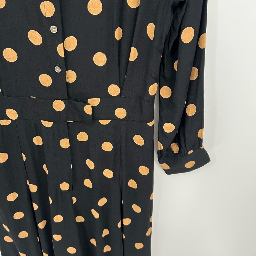 Anthropologie Loveland polkadot wide leg jumpsuit - Picture 5 of 12